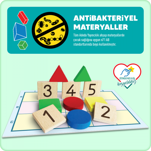 Adeda Gelişimsel Aktivite Seti 4-7 Yaş Adeda Gelişimsel Aktivite Seti 4-7 Yaş